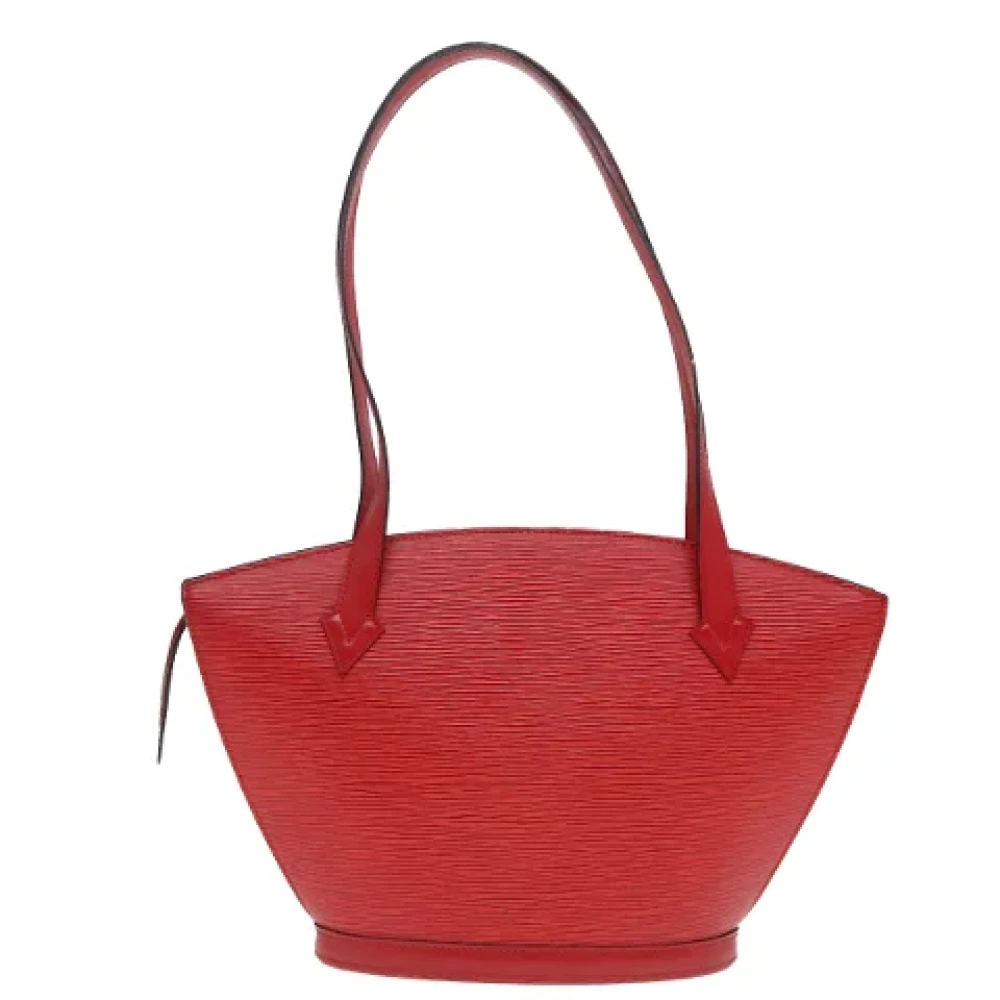 Louis Vuitton Vintage Pre-owned Leather louis-vuitton-bags Red Dames
