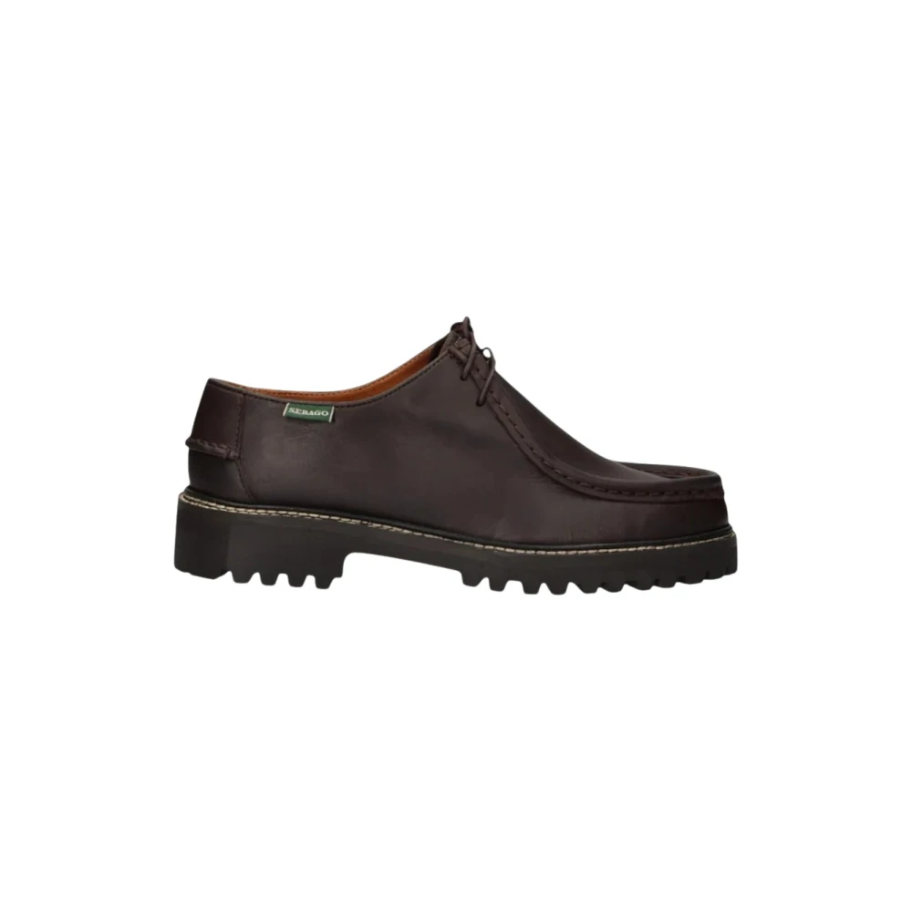 Sebago Men's Brown Derby Opal Lug In Leather - Image 2