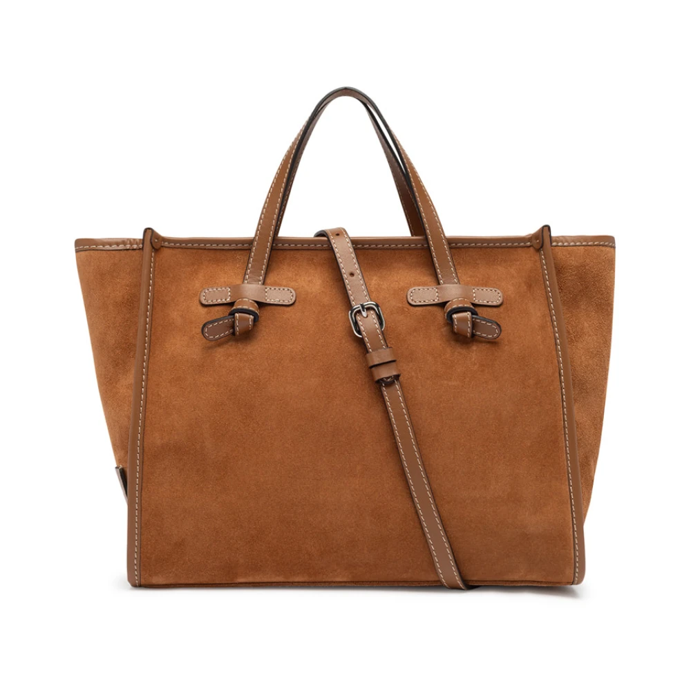 Gianni Chiarini Women's Brown Shopping Bags, One Size, Marcella Tote