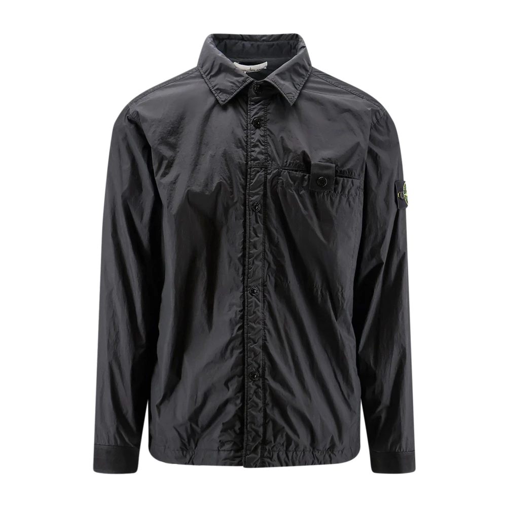 Stone Island Primaloft-Tc Jacket - Male - Light Jackets - Black - M - Jackets