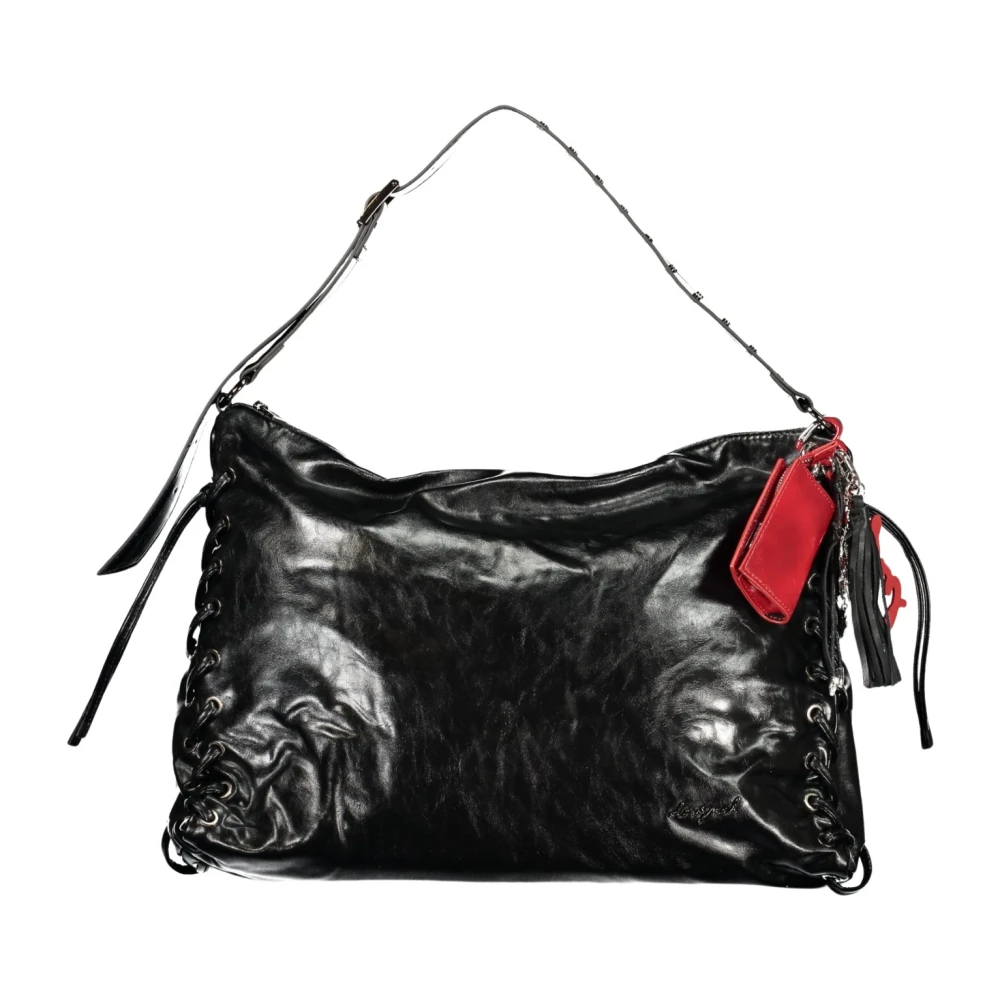 Desigual Black Polyurethane Women's Bag - Image 4