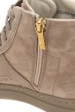 sneaker-a-double-boucle-en-daim-greige
