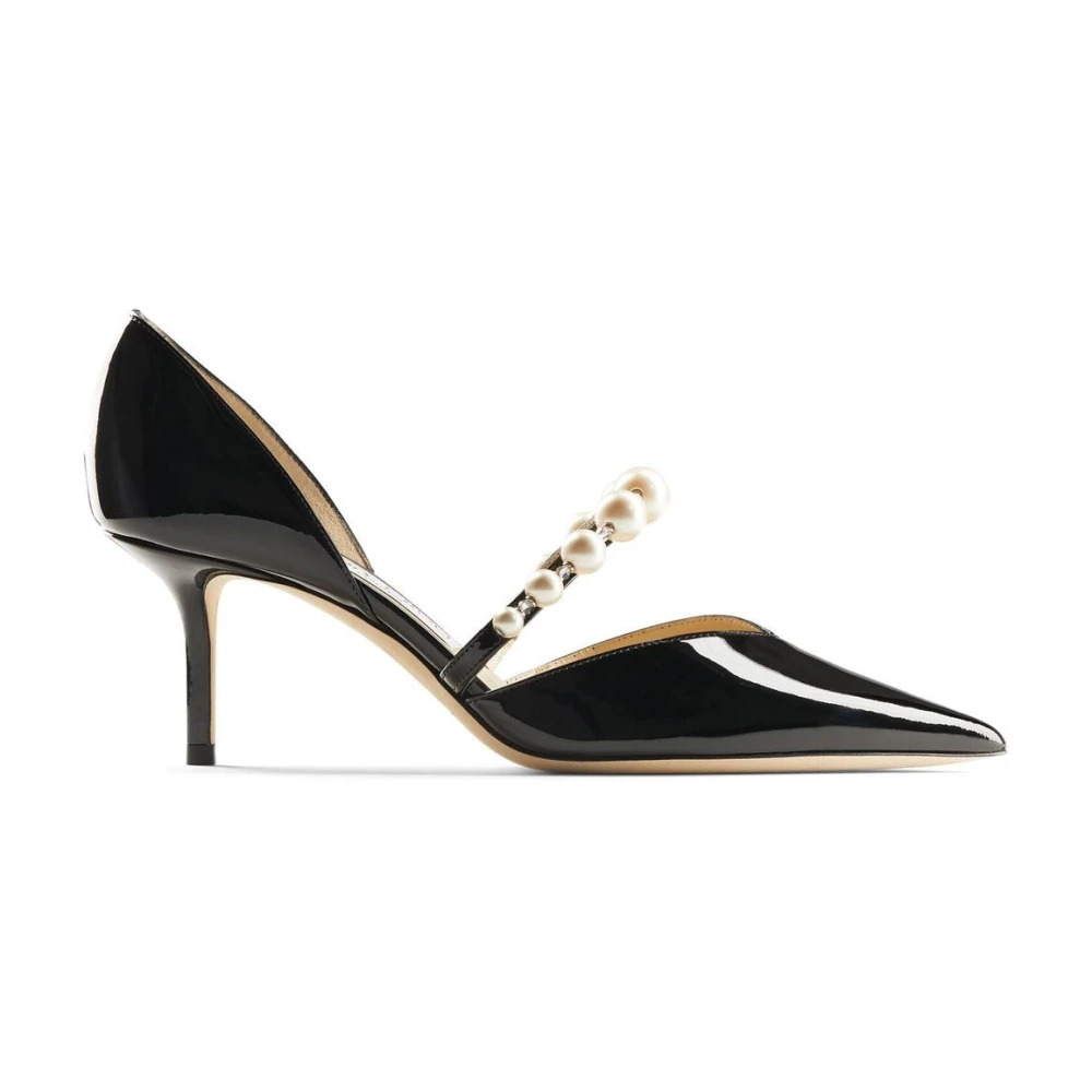 Jimmy Choo Aurelie 65 Pump - Female - Pumps - Black - 5 Uk - Shoes
