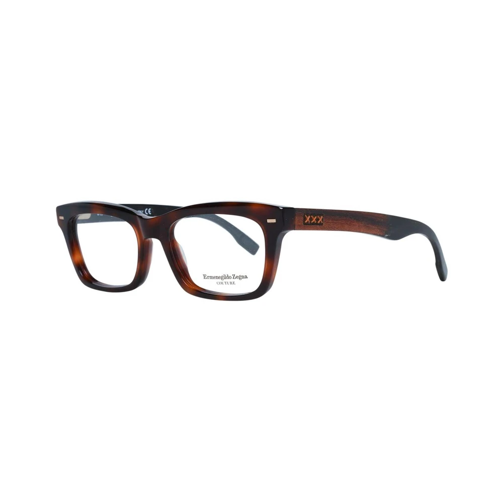 Ermenegildo Zegna Stijlvolle Heren Optische Monturen Brown Heren
