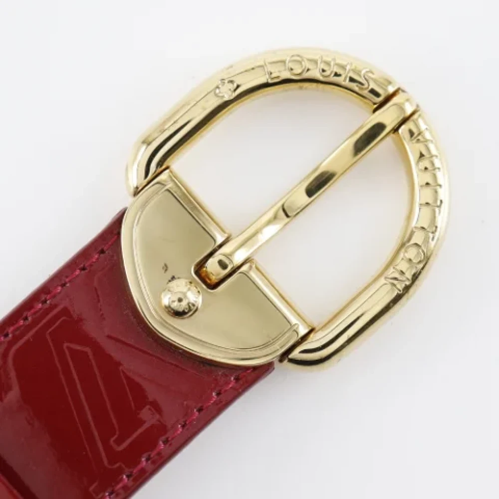 Louis Vuitton Vintage Pre-owned Fabric belts Red Dames