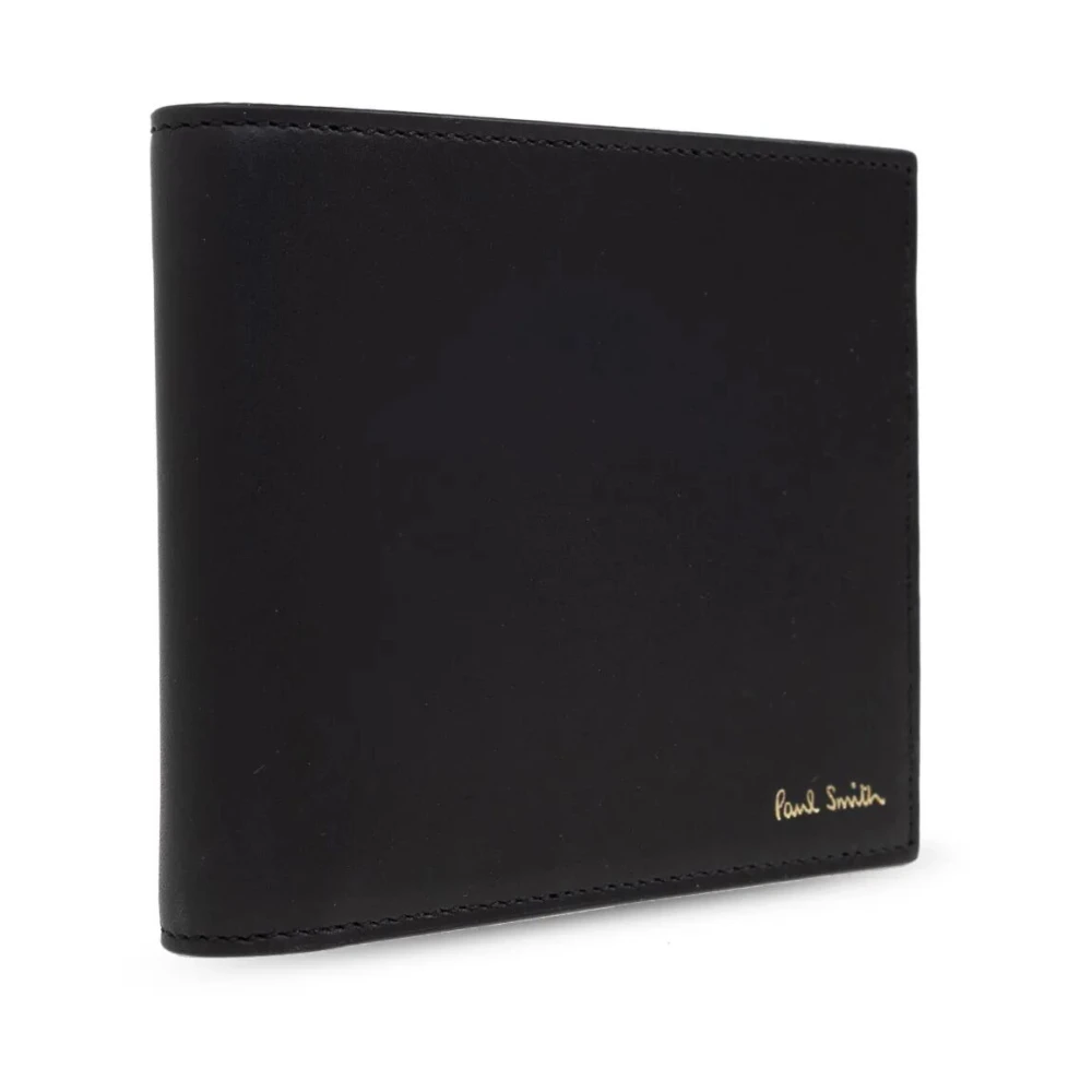 PS By Paul Smith Klassieke Herenportemonnee met Muntvak Black Heren