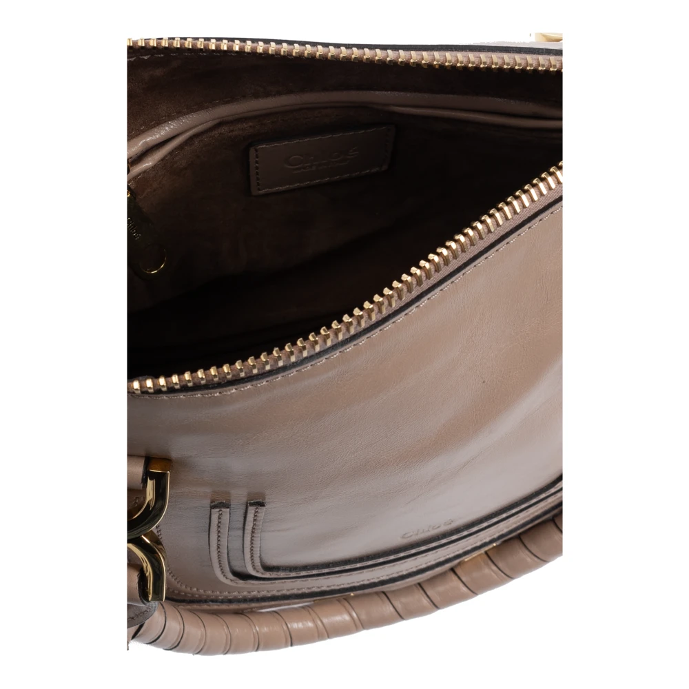 Chloé Kleine Schoudertas Beige Dames