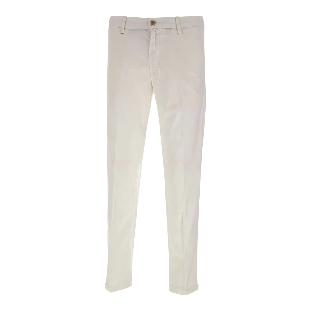 Re-Hash Men's White Mucha Chinos - Chinos - W35 - Trousers