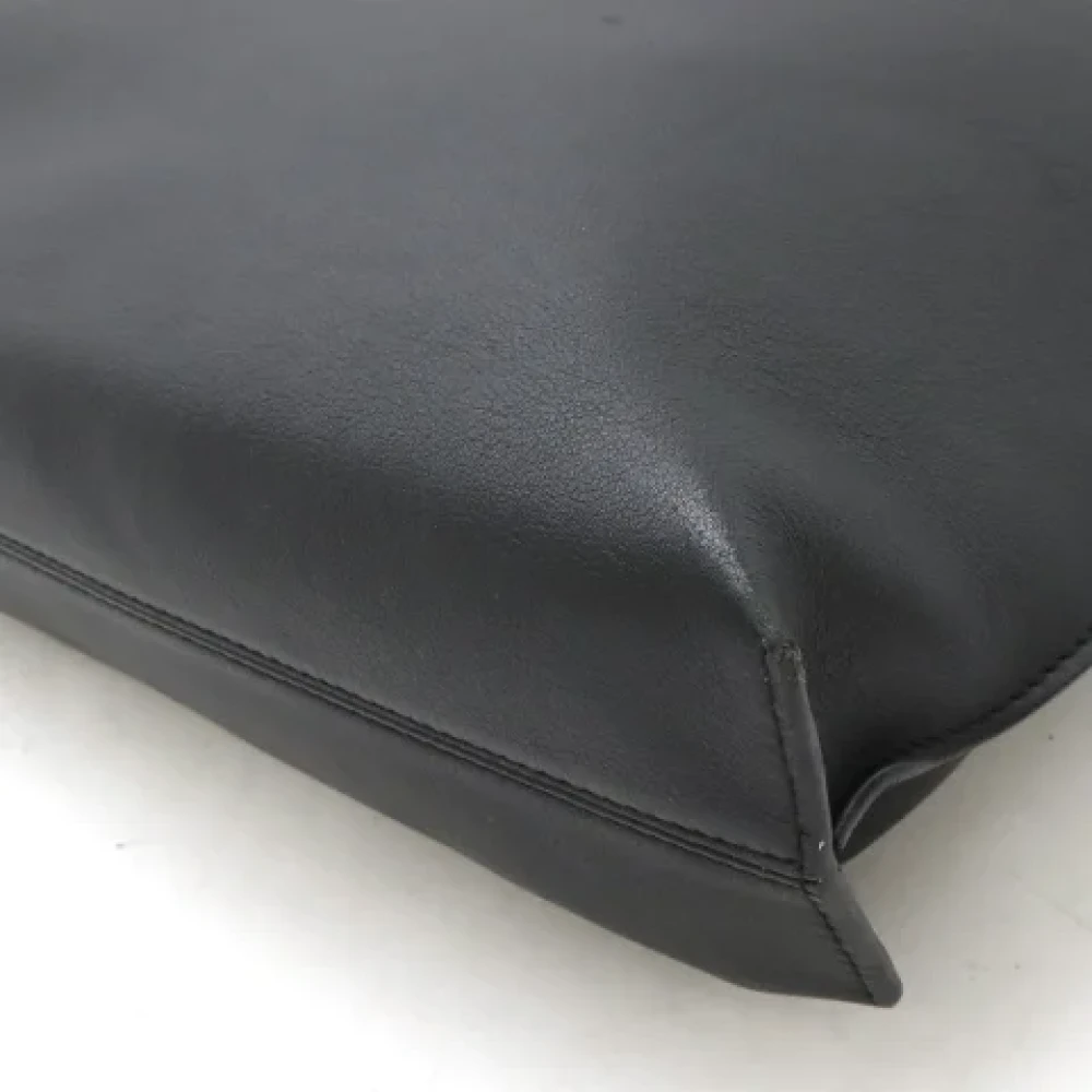 Loewe Pre-owned Leather shoulder-bags Black Dames