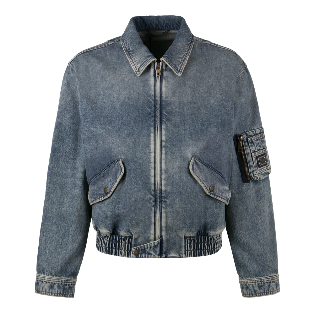 Dolce & Gabbana Men's Blue Denim Jacket
