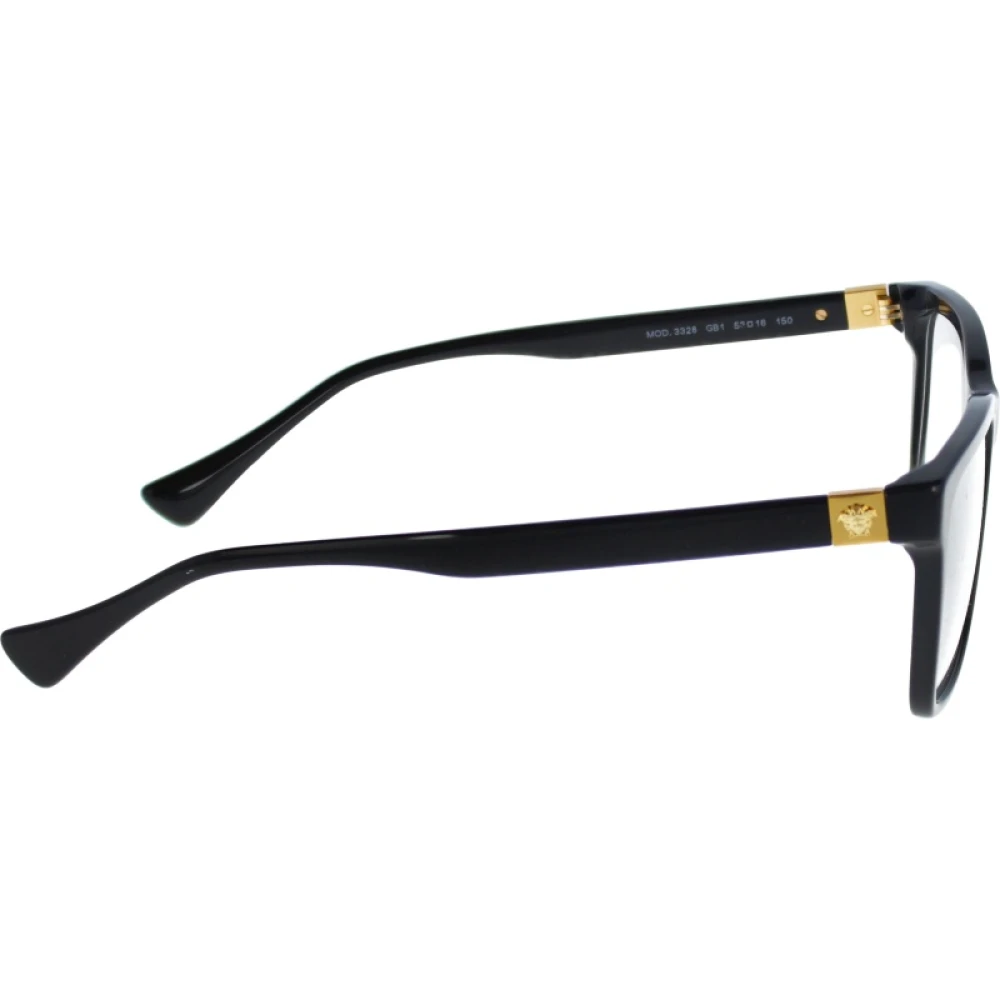 Versace Originele voorschriftbril met 3 jaar garantie Black Unisex