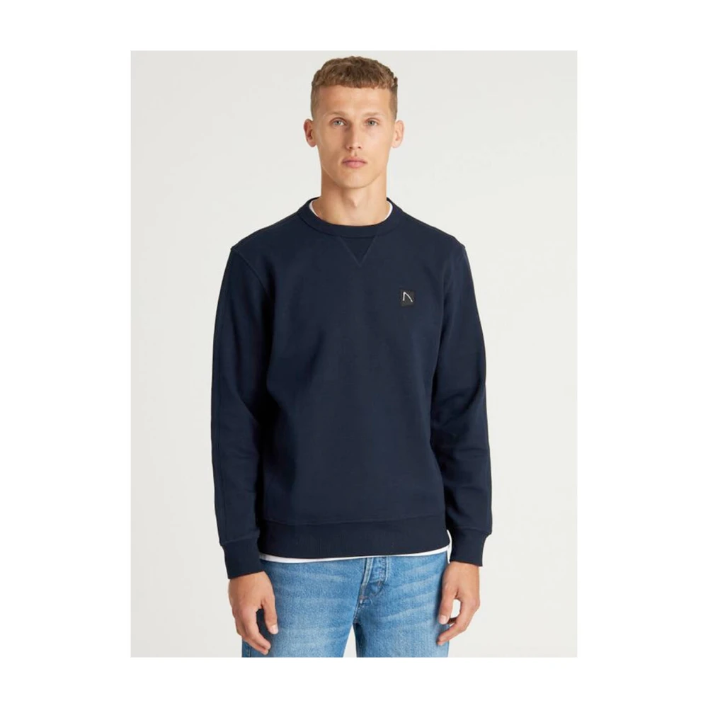 Chasin Ryder Sweatshirt Blue Heren