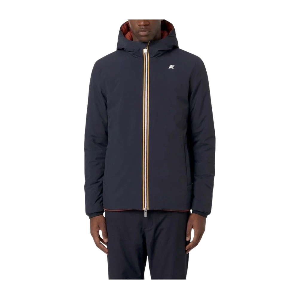K-Way Giacca Stretch Warm Reversibile Blu Uomo XL - Immagine 2