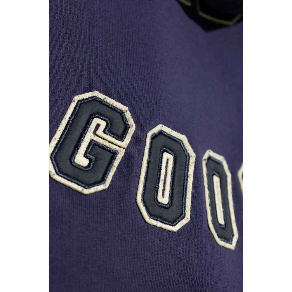 Golden Goose Journey Hoodie Purple Heren