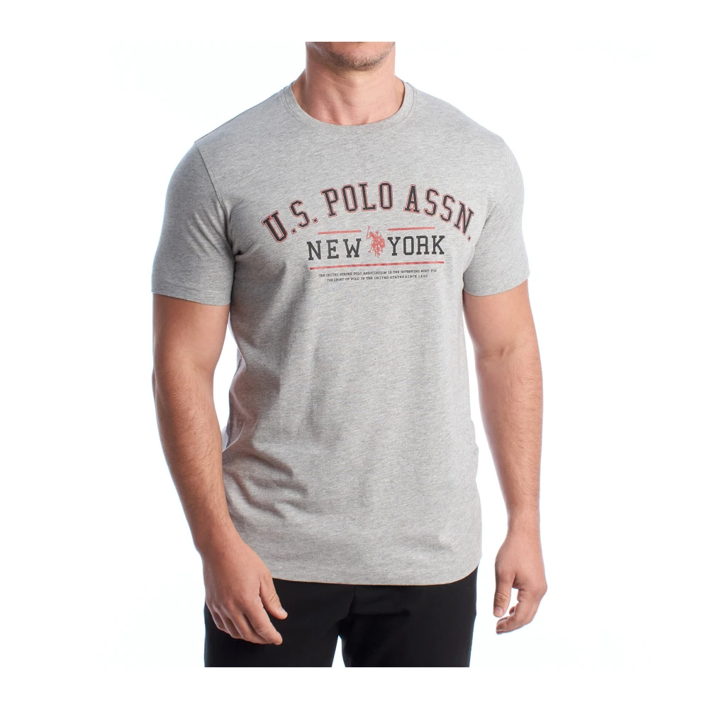 U.s. Polo Assn. Hombre Gris Camisetas, Talla: S