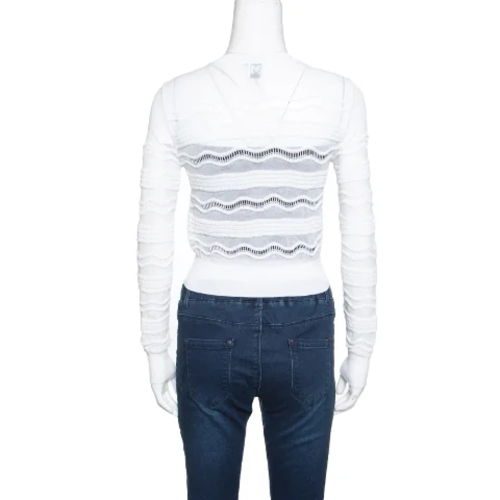 Missoni Pre-owned Knit tops White Dames