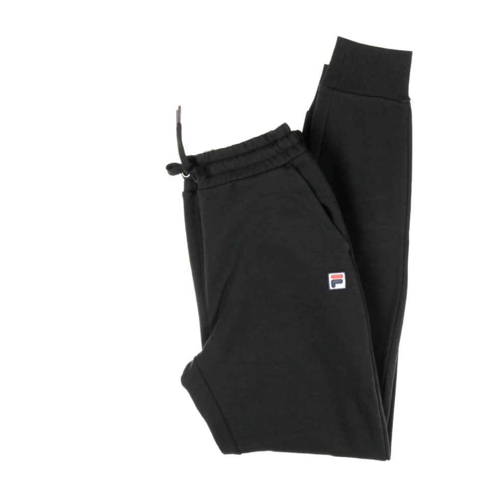 Fila Zwarte Fleece Trainingsbroek voor Vrouwen Black Dames