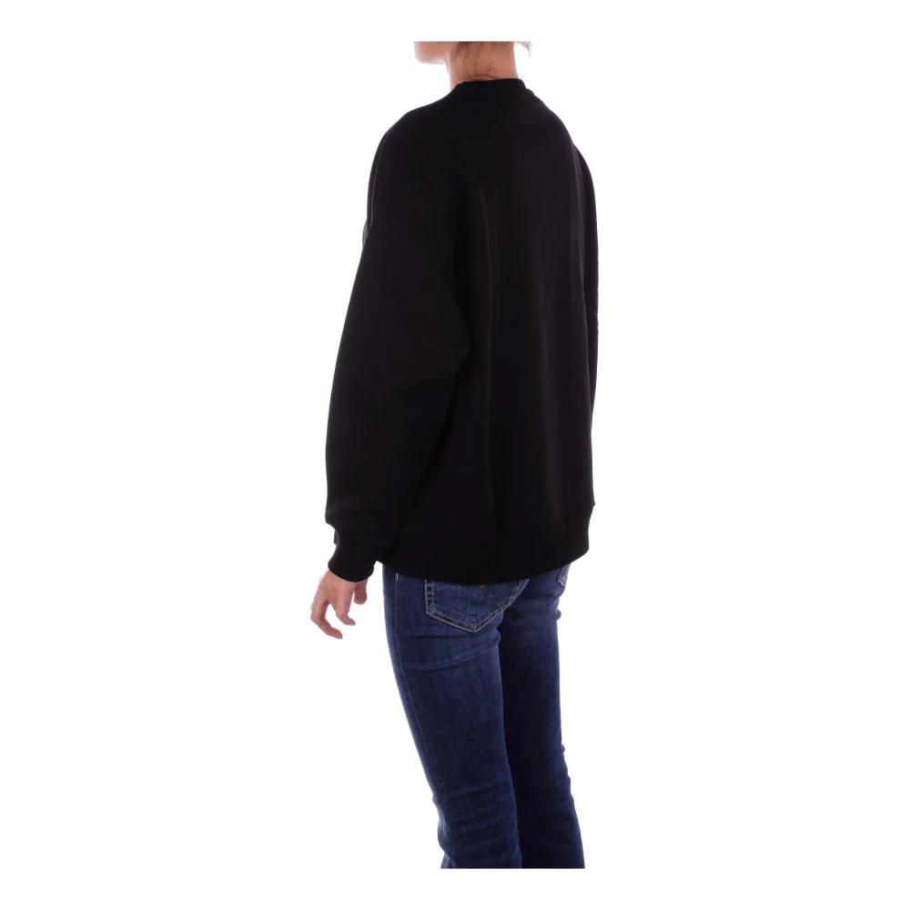 Blugirl Zwarte Trui Model Hoogte 1.76cm Black Dames