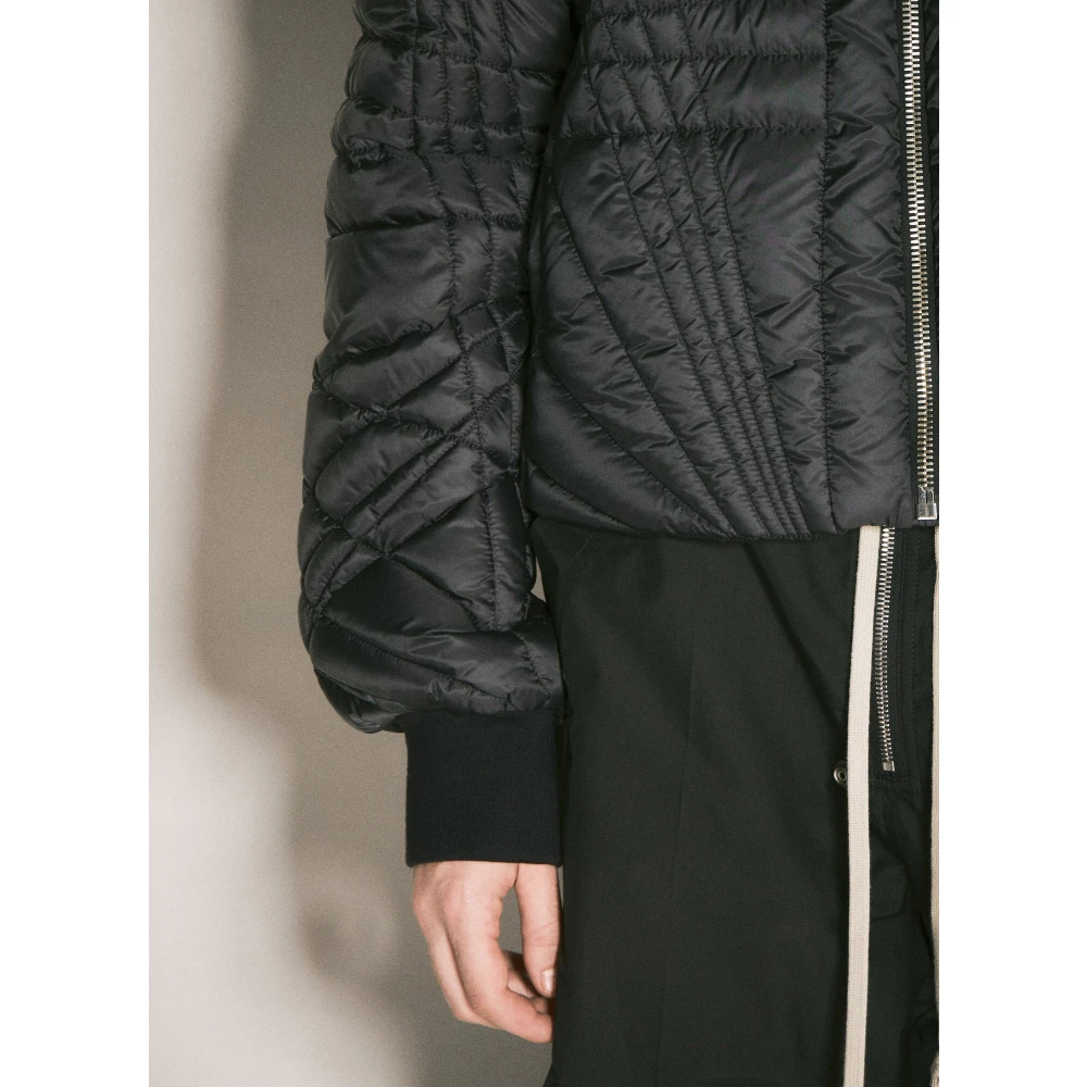 Moncler Gewatteerde Flight Down Jacket Black Heren