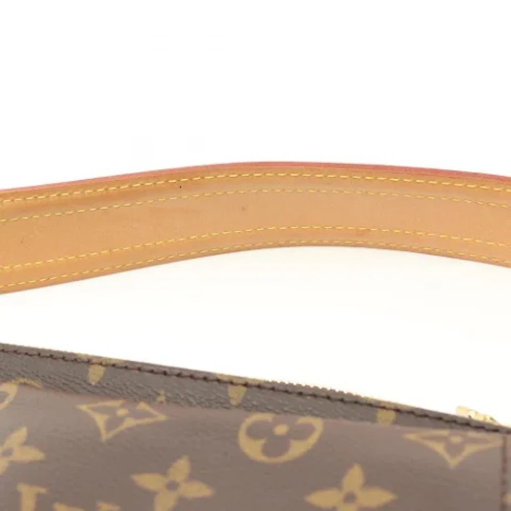 Louis Vuitton Vintage Pre-owned Canvas shoulder-bags Brown Dames