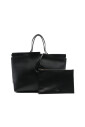 black-flat-top-handle-bag