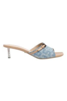 Monogram Logo Chain Sandals