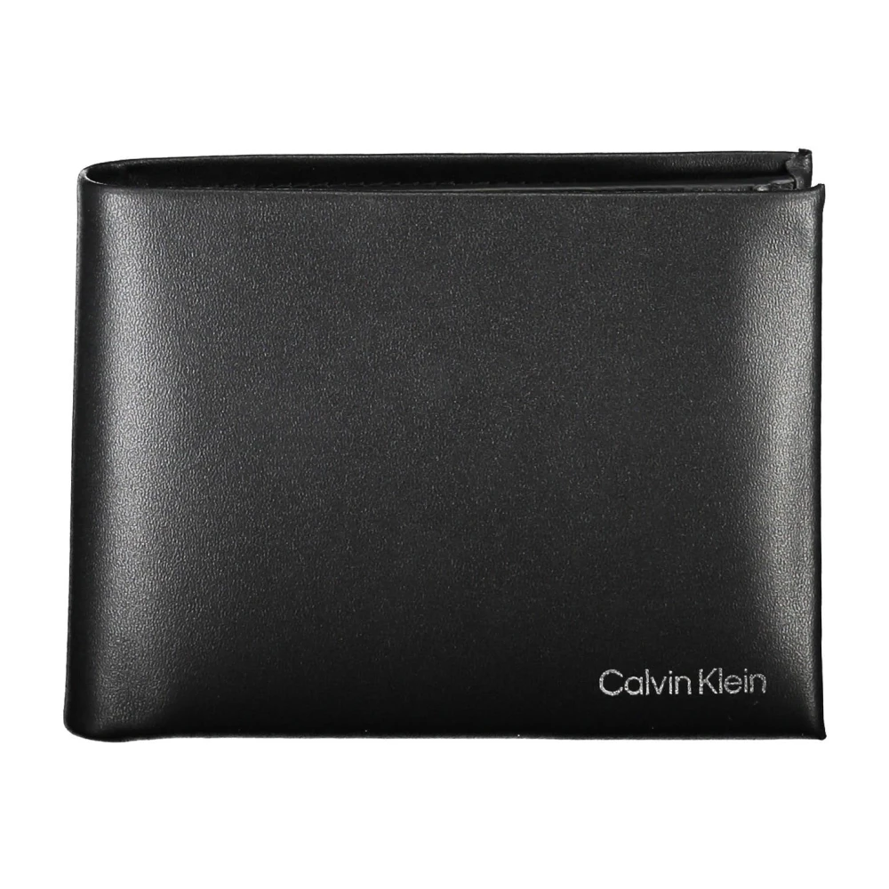 Calvin Klein Men's Black Wallet Leather Bifold