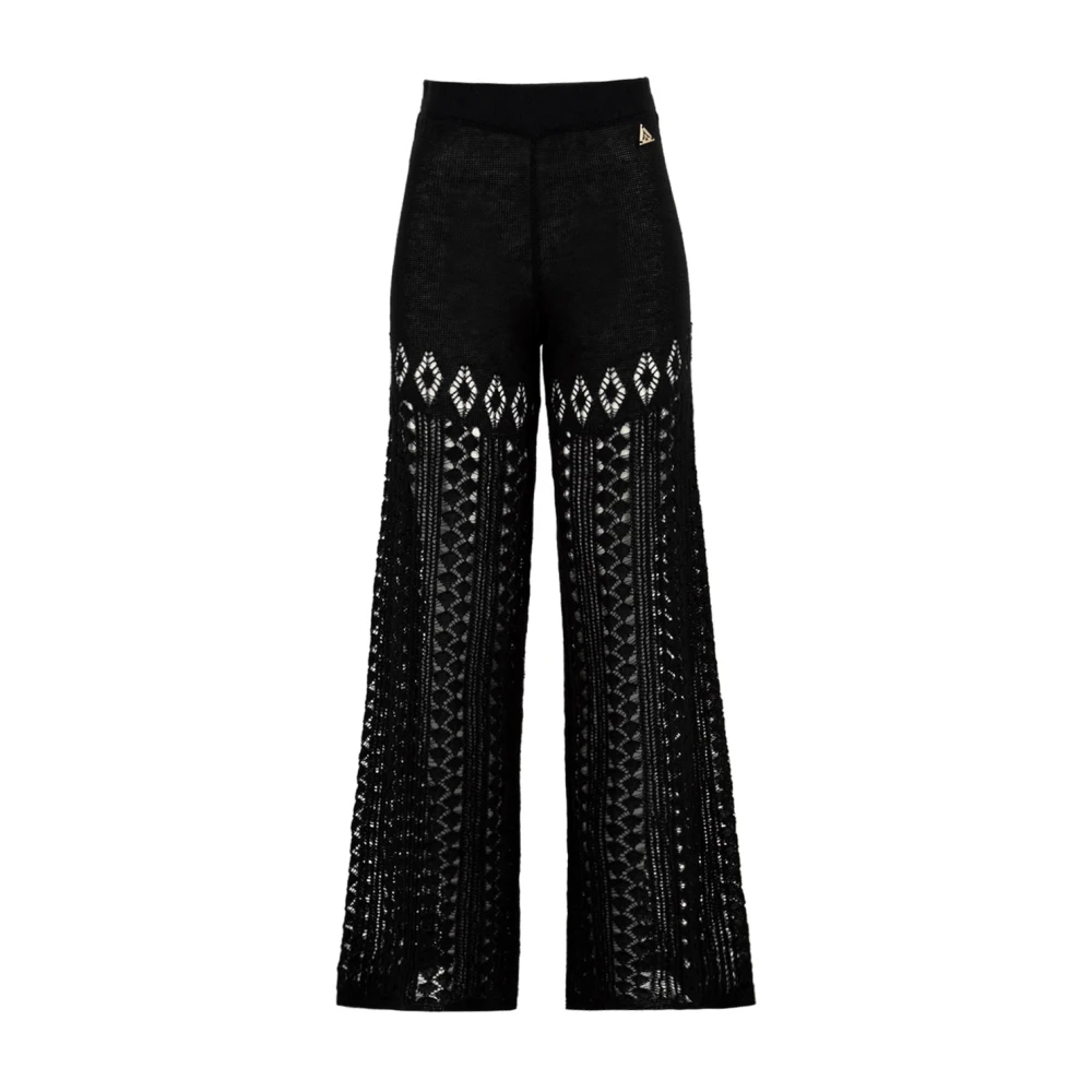 Akep Wide Trousers Black Dames
