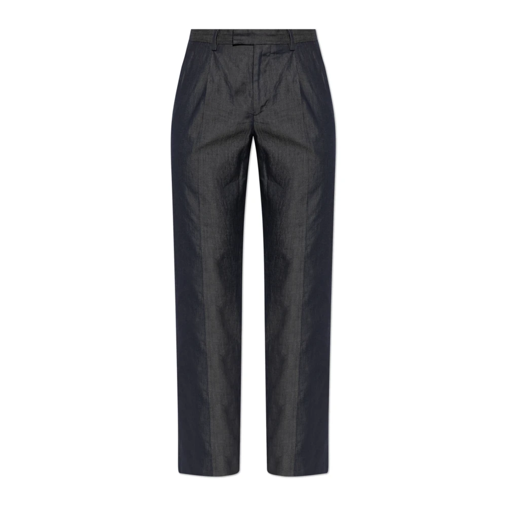 PS By Paul Smith Geplooide broek Blue Heren