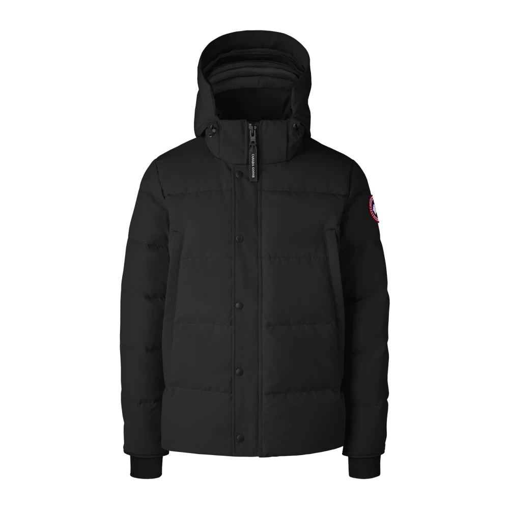 Canada Goose Wyndham Zwarte Parka Jas Black Heren