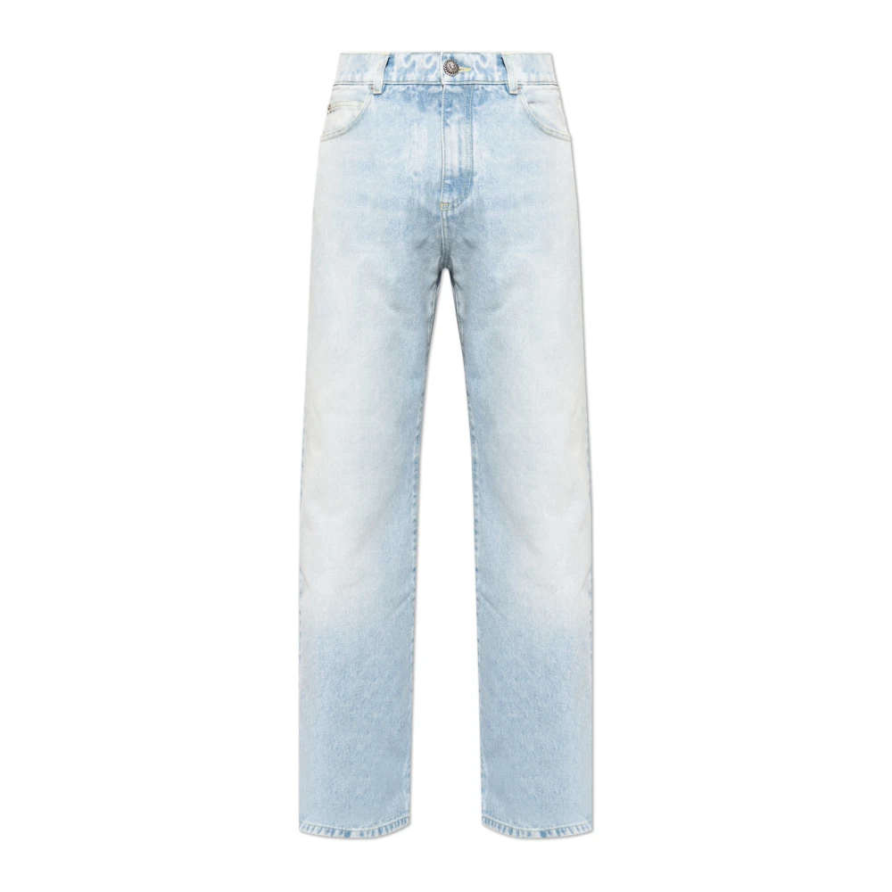 Balmain Uomo Blu - Jeans Straight-Leg - Jeans - W32