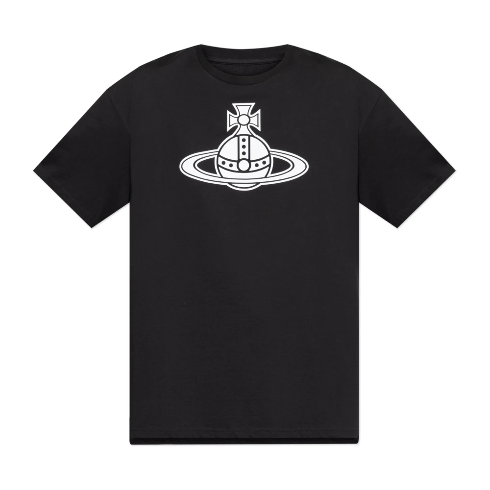 Vivienne Westwood Unisex Black Oversize T-Shirt - T-Shirts - Xs - Tops