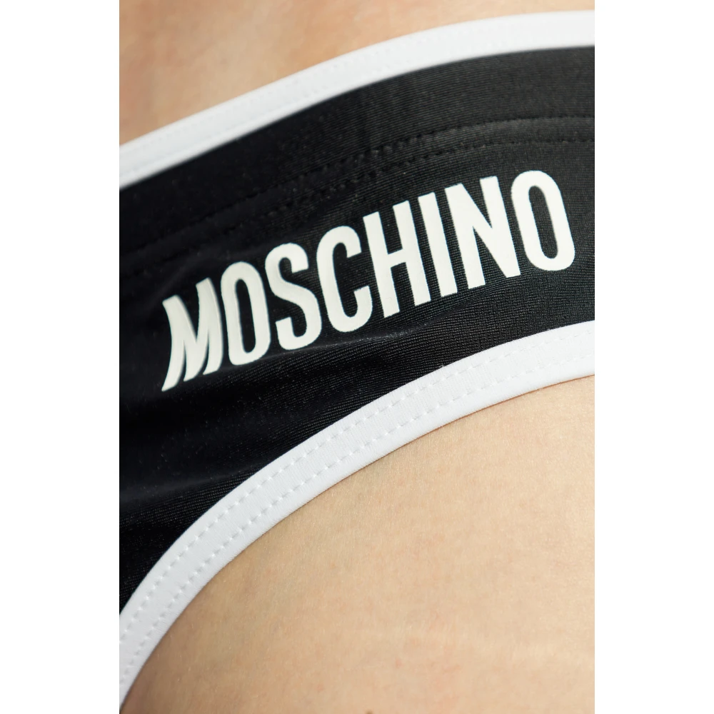 Moschino Zwembroek Black Heren