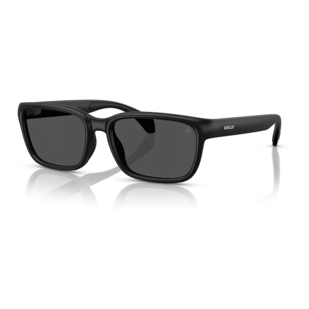Moncler Unisex Black/Grey Slicka Sunglasses
