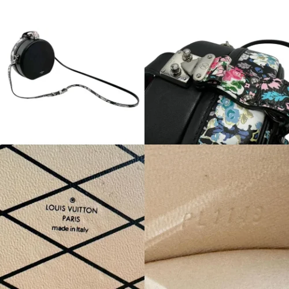 Louis Vuitton Vintage Pre-owned Leather louis-vuitton-bags Black Dames