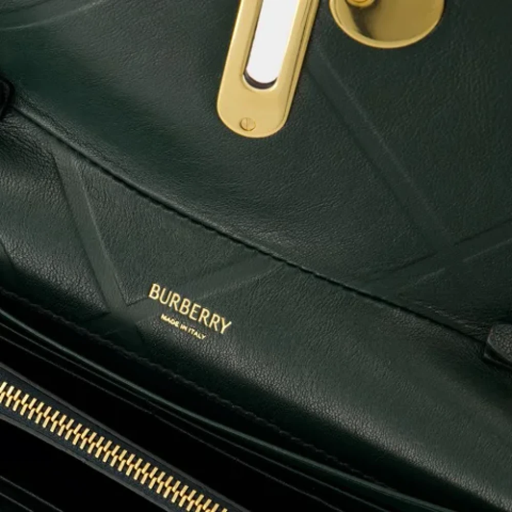 Burberry Leather shoulder-bags Black Dames