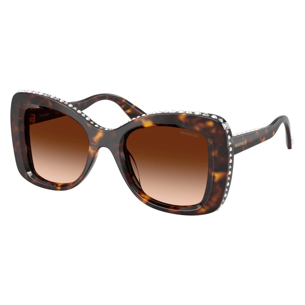 Swarovski 0Sk6062u - Unisex - Sunglasses - Brown - 51 Mm - Accessories - Image 3