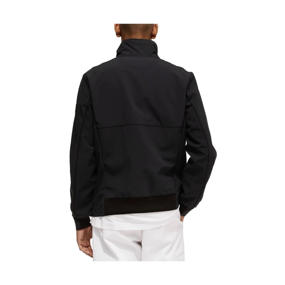 RefrigiWear Zwarte Nylon Bomberjack Black Heren