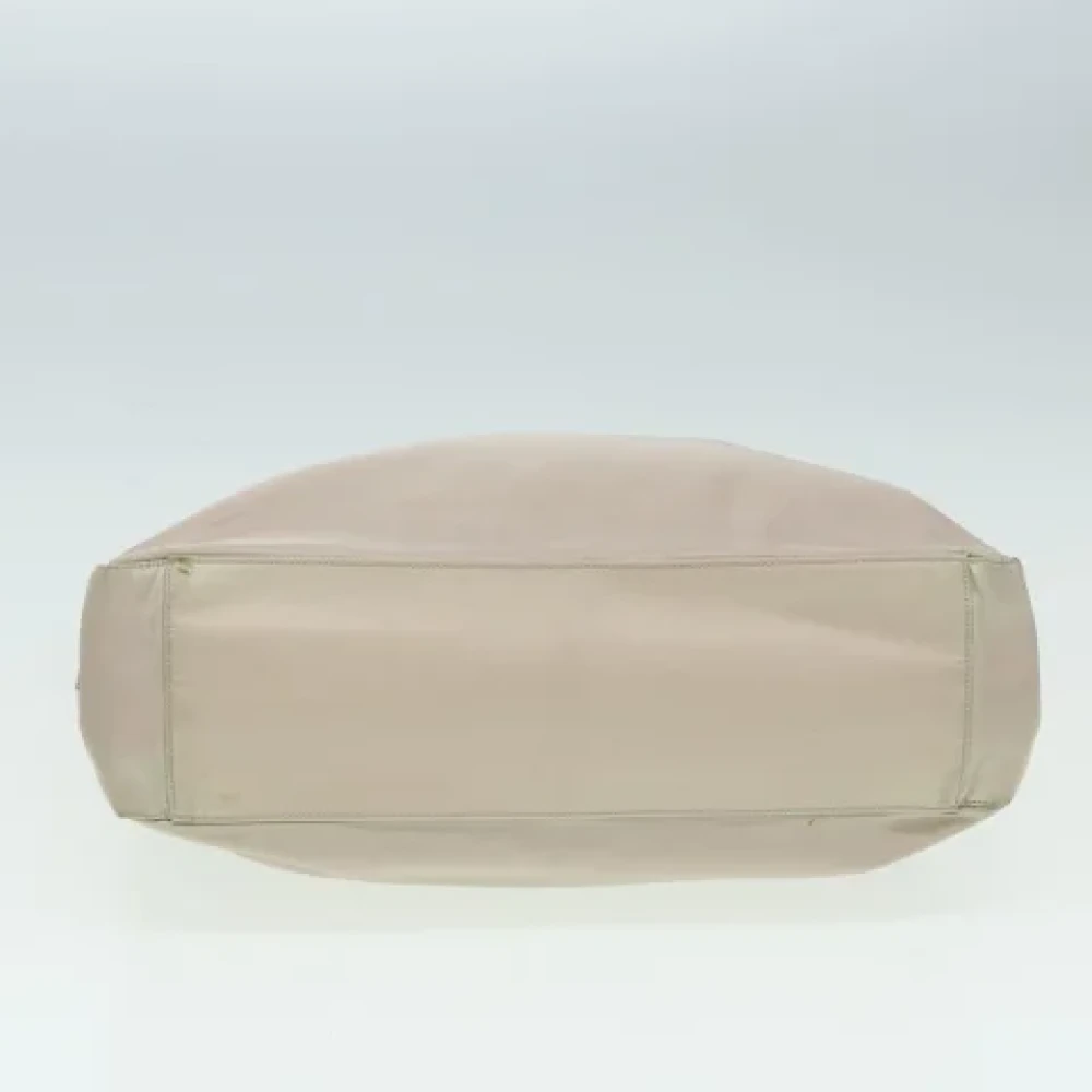 Prada Vintage Pre-owned Nylon prada-bags White Dames