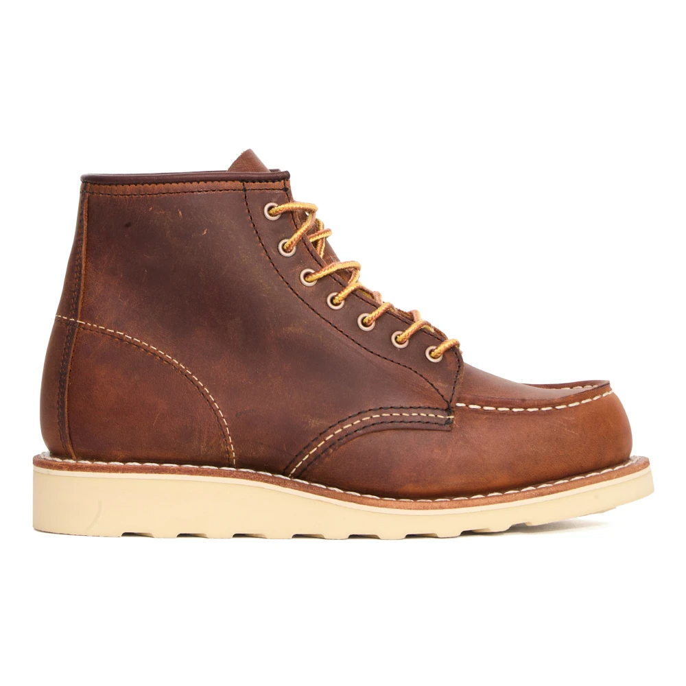 Red Wing Shoes Vrouw Bruin 6-Inch Classic Moc