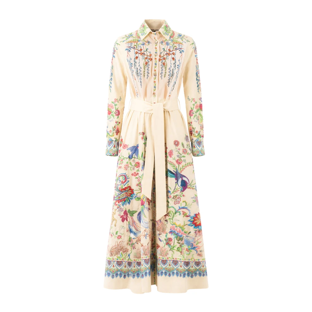 Etro Multicolor Shirt Dress - Female - Shirt Dresses - Xs - Dresses