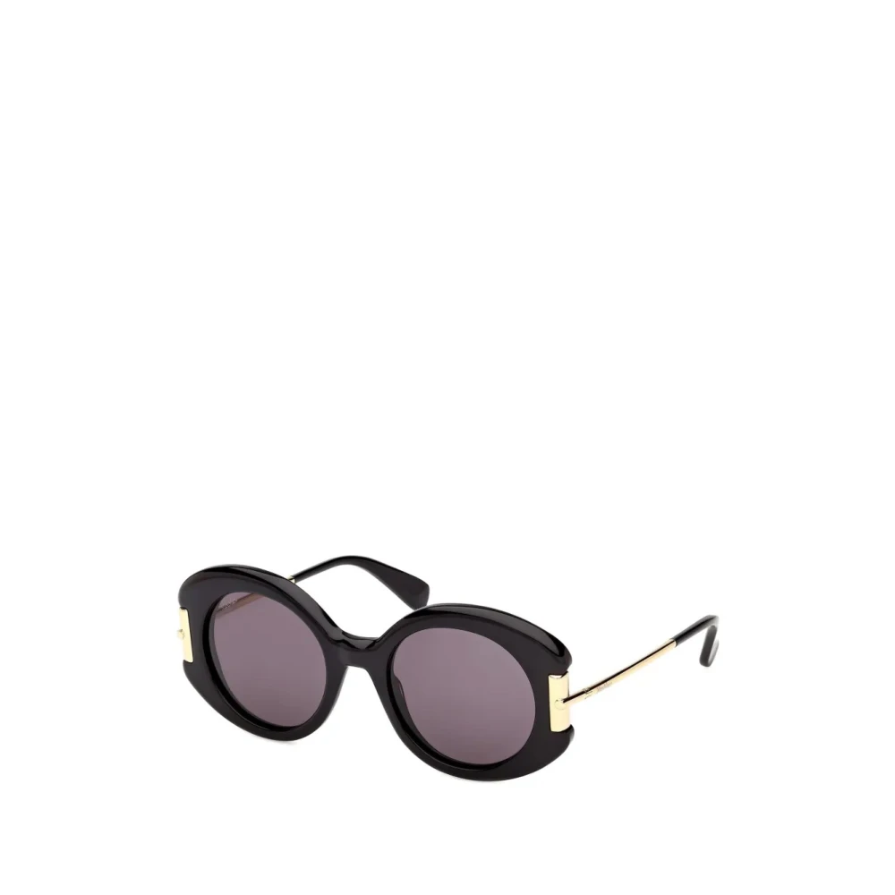 Max Mara Women's Black Mm0188 Sunglasses - Sunglasses - 52 Mm - Accessories