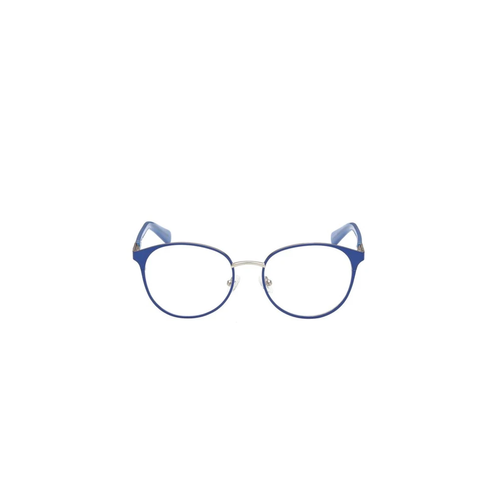 Guess Blauwe Metalen Frame Bril met UV-filter Blue Dames