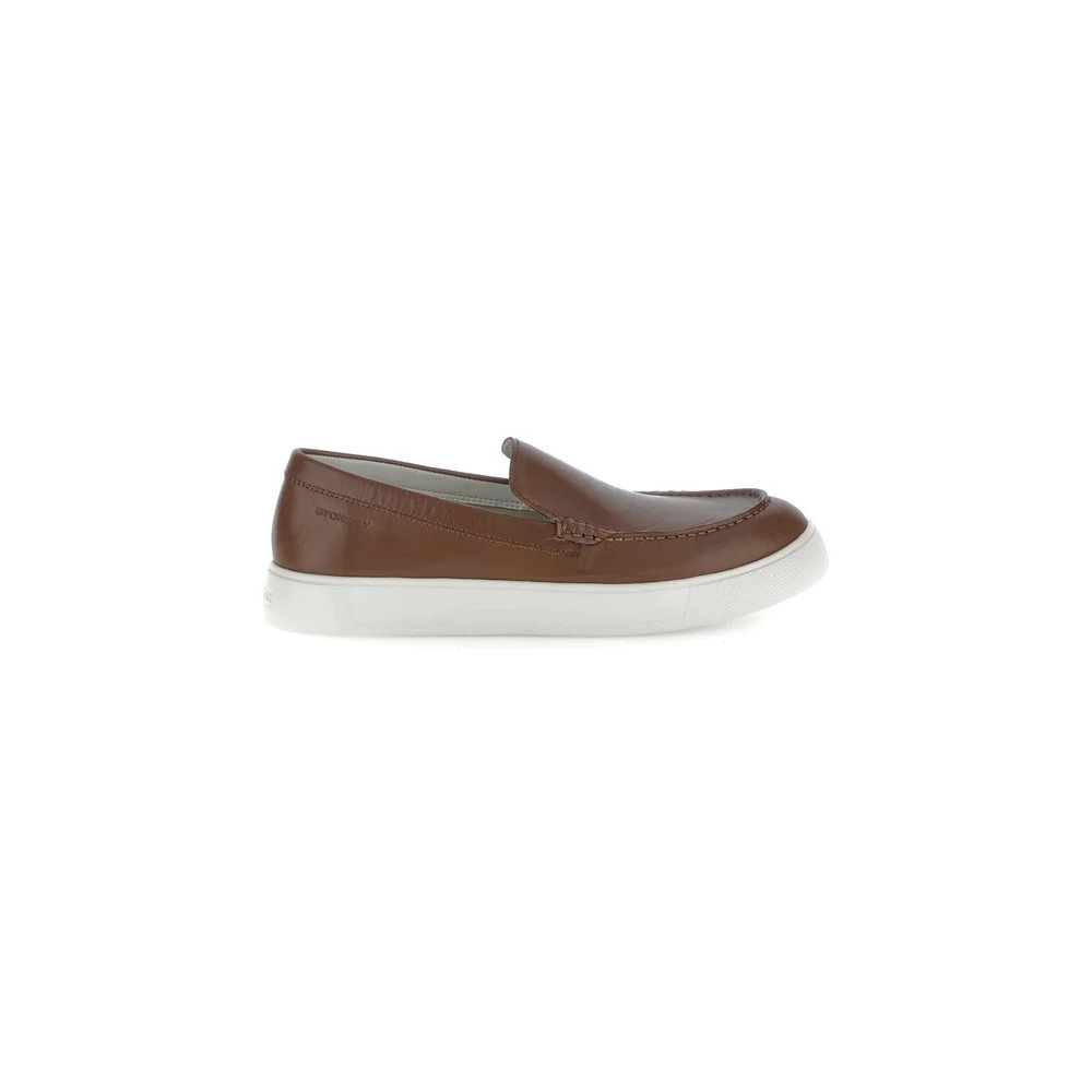 Stonefly Homme Marron - Mocassin En Cuir - Chaussures - Brun - Taille: 45 Eu