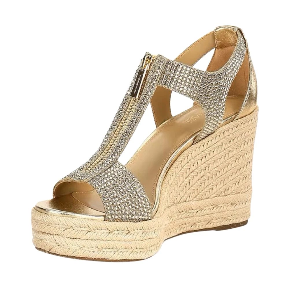 Pale Gold Glitter Kilehæl Sko | Michael Kors | Dame | Miinto.no
