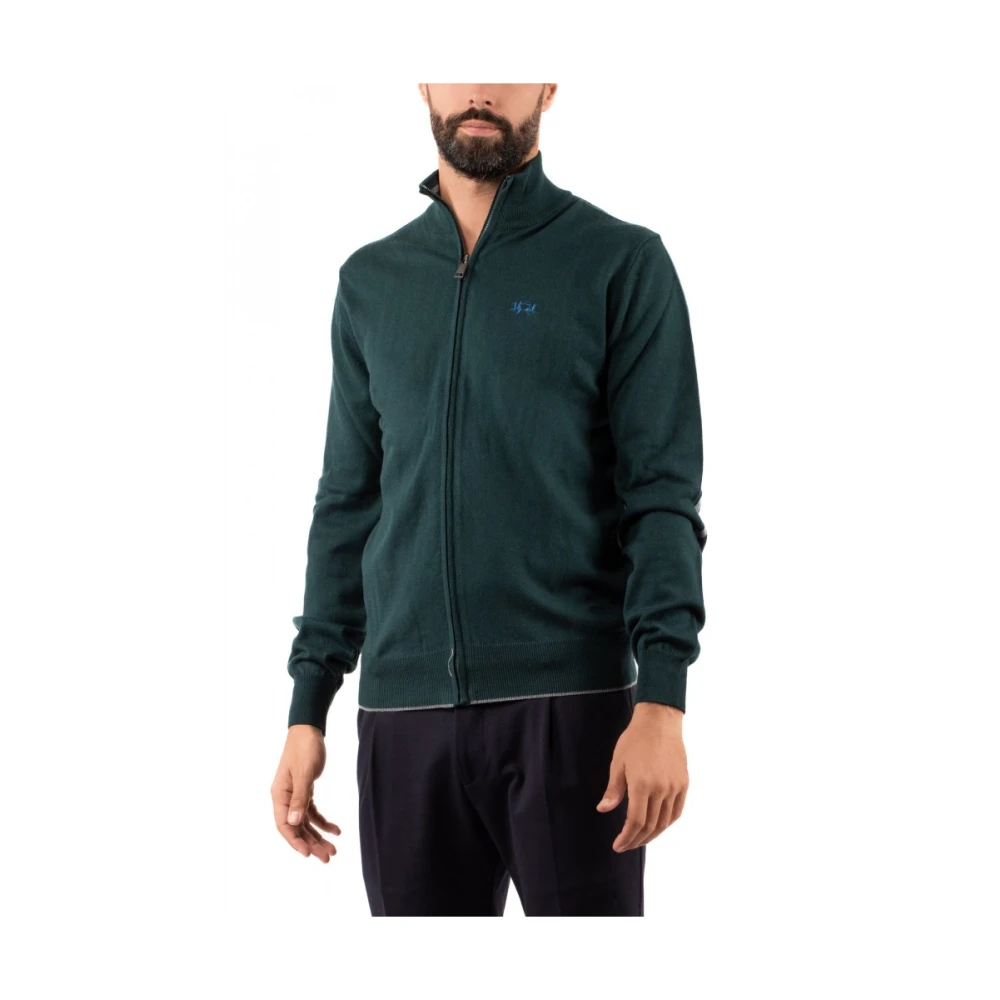 LA MARTINA Heren Polo Shirt Green Heren