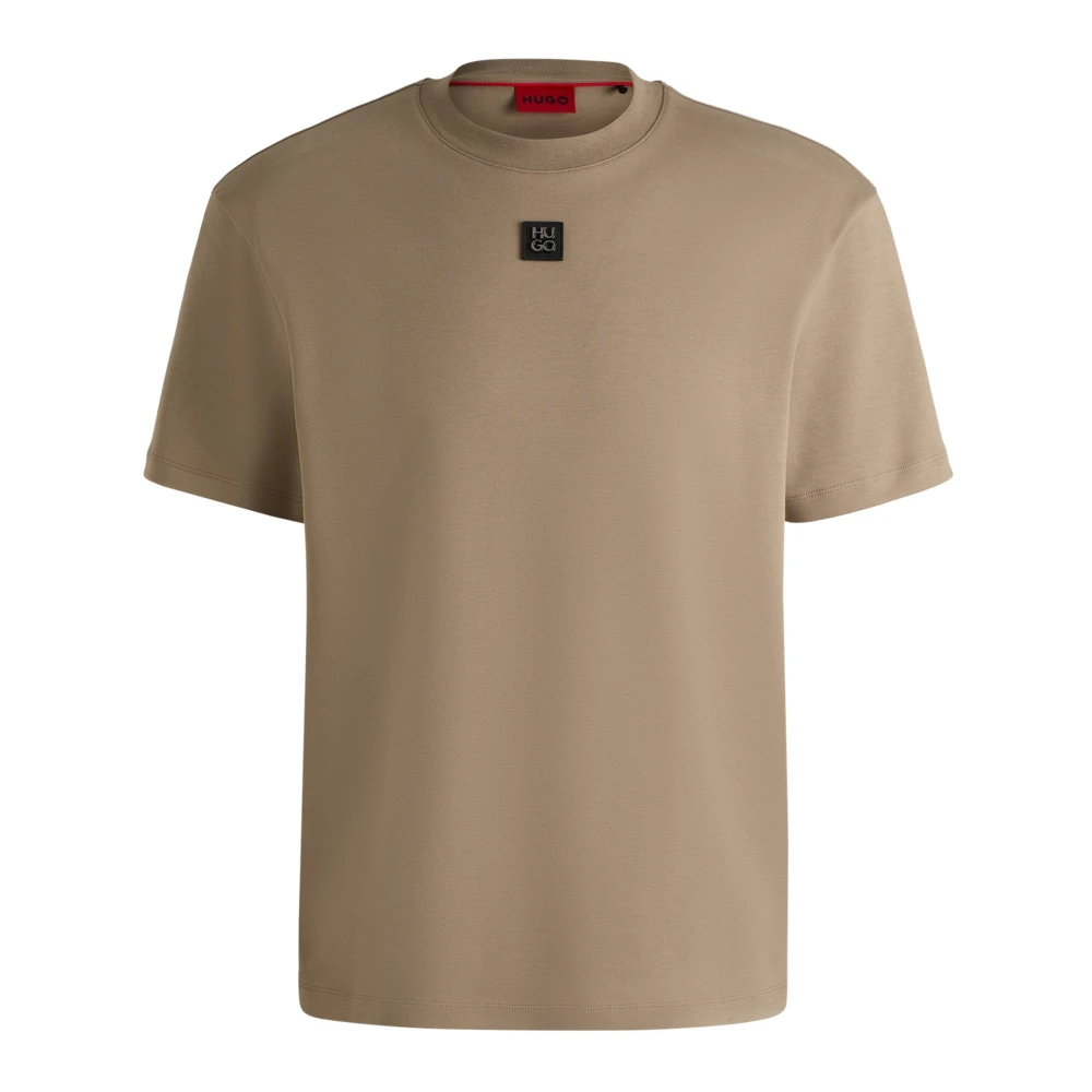 Hugo - Tops > T-Shirts - Brown - Hugo - Modalova