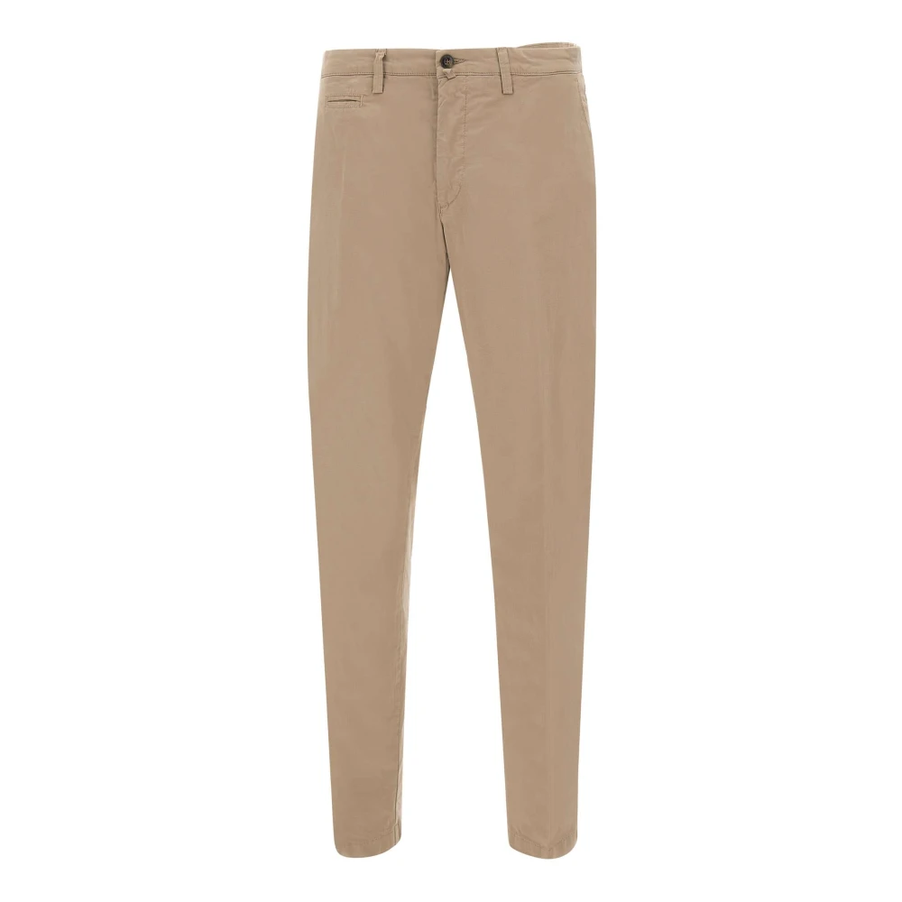 Briglia Beige Bg05c Stretch Cotton Trousers - Male - Chinos - 4XL - Trousers