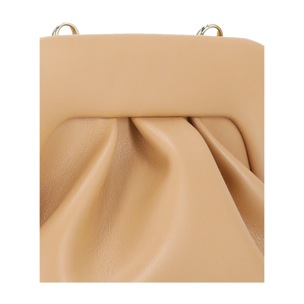 THEMOIRè Bruine vegan lederen clutch tas Brown Dames