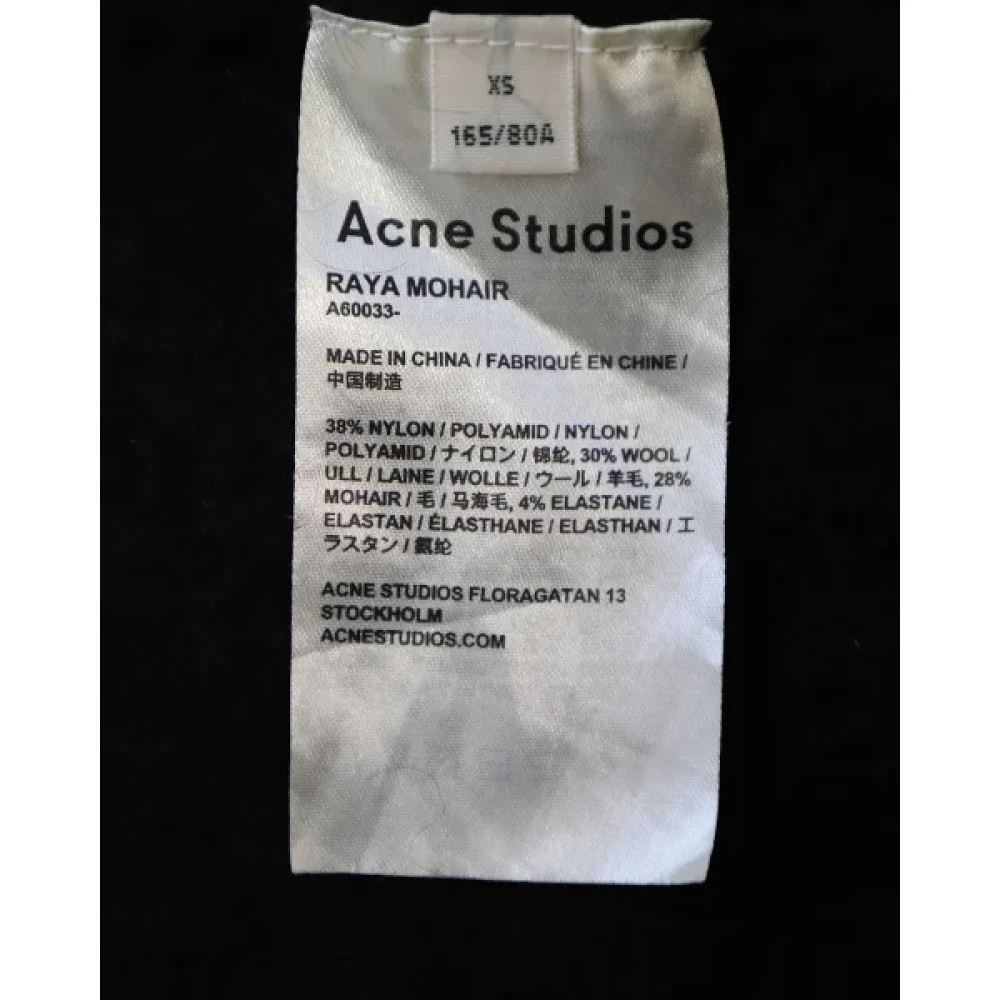 Acne Studios Pre-owned Nylon outerwear Black Dames